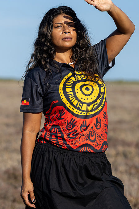 Here, Always, Forever Women's Fitted Polo Shirt