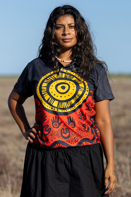 Here, Always, Forever Women's Fitted Polo Shirt