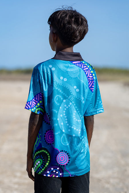 On The Murray Essence Kids Polo Shirt