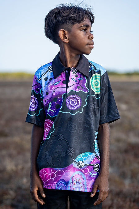 Colours Of The Land Essence Kids Polo Shirt