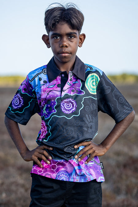 Colours Of The Land Essence Kids Polo Shirt