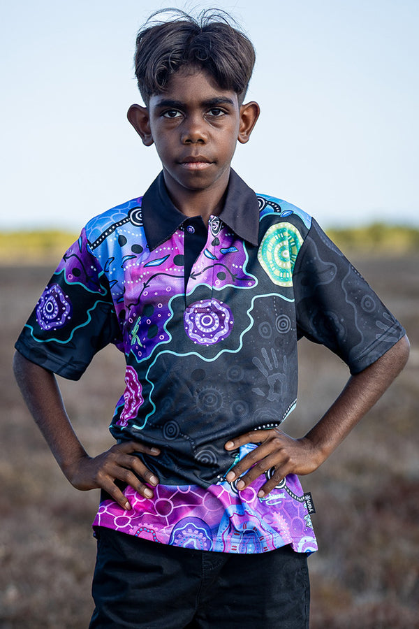 Colours Of The Land Essence Kids Polo Shirt