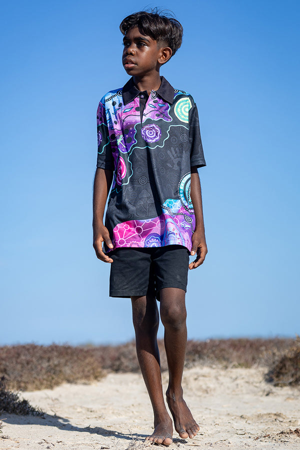 Colours Of The Land Essence Kids Polo Shirt