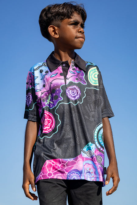 Colours Of The Land Essence Kids Polo Shirt