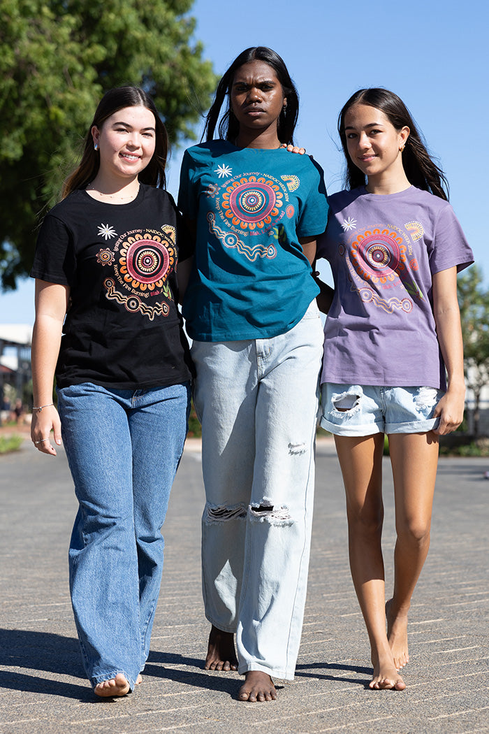 Igniting Our Journey NAIDOC 2024 Atlantic Cotton Crew Neck Women’s T-Shirt