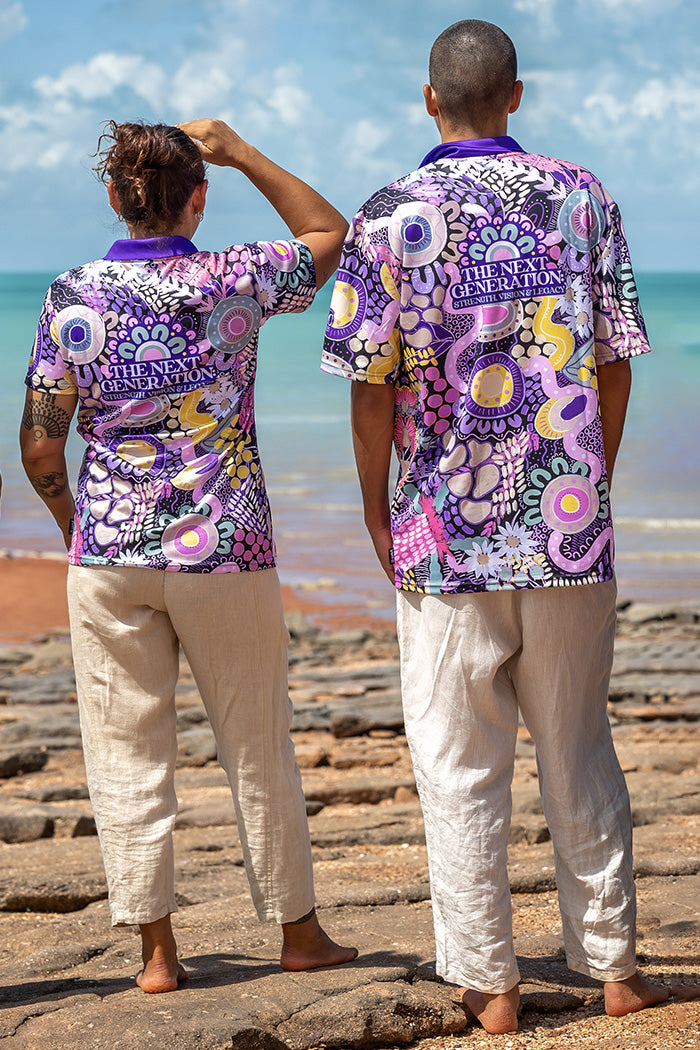Legacy NAIDOC 2025 Women's Fitted Polo Shirt