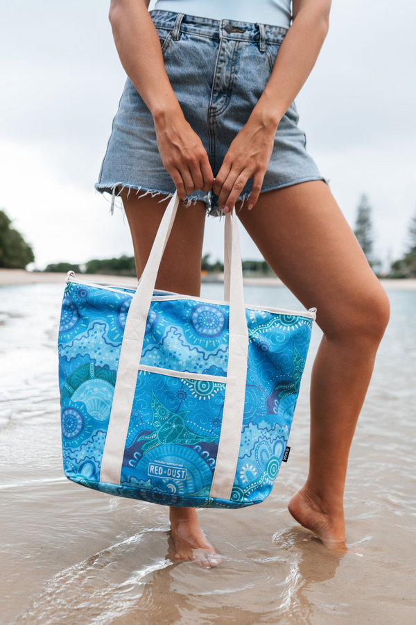 Together We Rise Large Long Handled Beach Bag