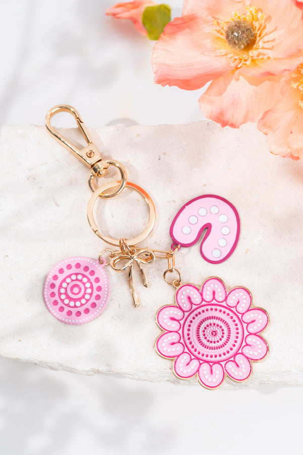 Sacred Women's Way Charms Keyring