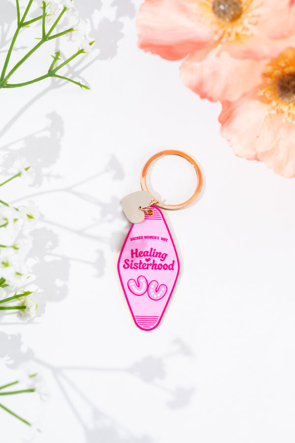 Healing Sisterhood Motel Keyring