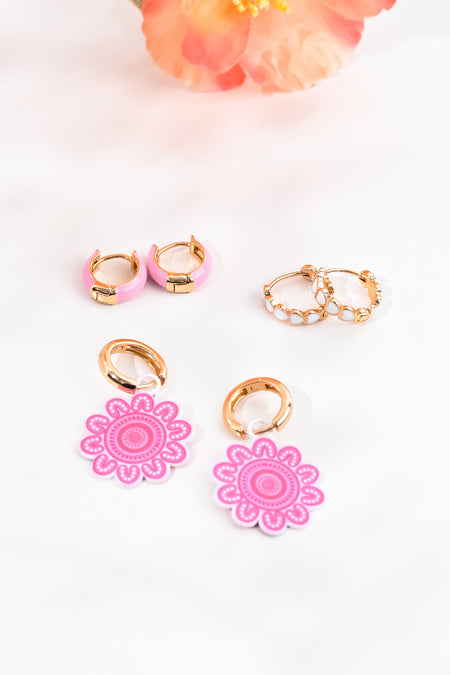 Sacred Women's Way Hoop Earrings