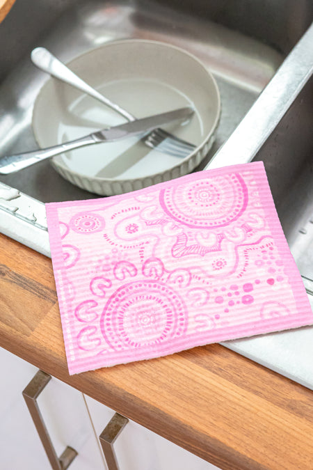 Sacred Women's Way Sponge Dish Cloth (3 Pack)