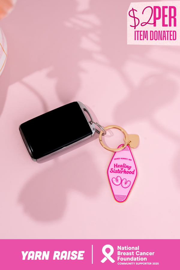 Healing Sisterhood Motel Keyring