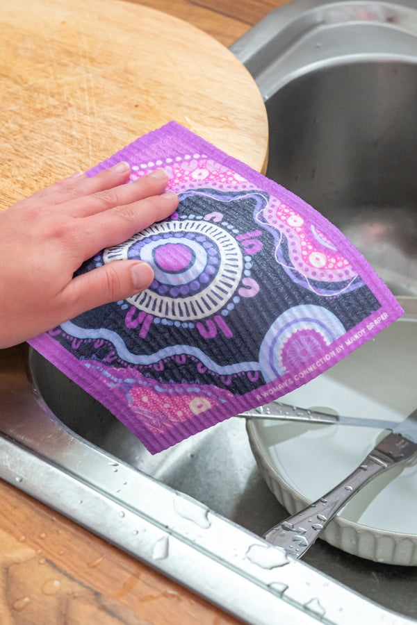 A Woman's Connection Sponge Dish Cloth (3 Pack)