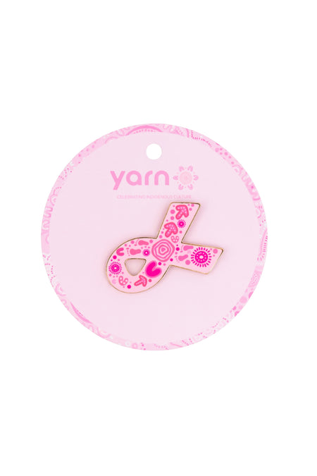 Sacred Women's Way Ribbon Lapel Pin