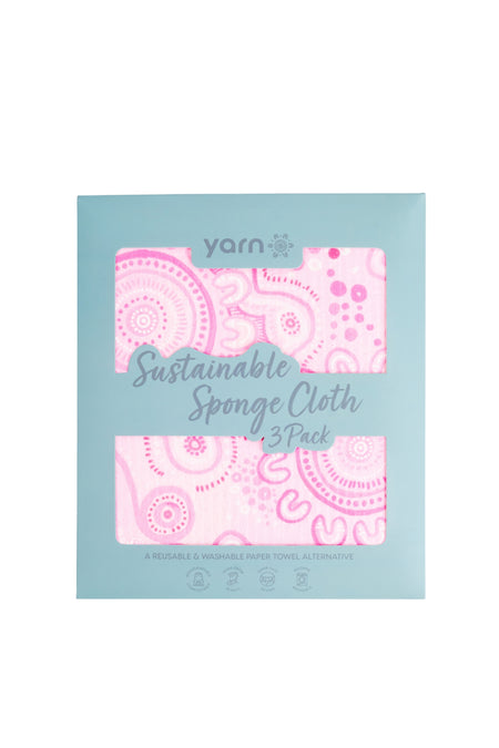 Sacred Women's Way Sponge Dish Cloth (3 Pack)