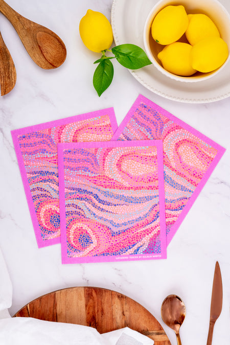 Gathering Tracks Sponge Dish Cloth (3 Pack)