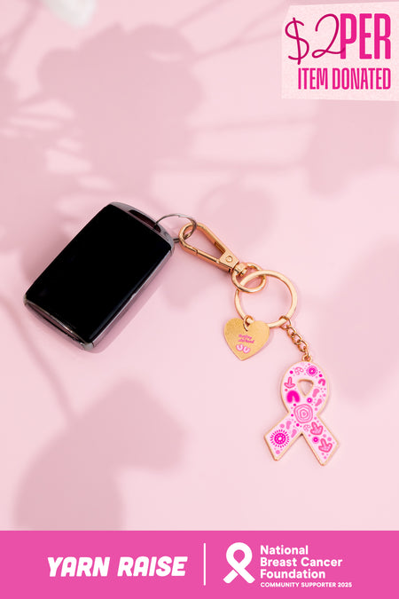 Sacred Women's Way Ribbon Keyring