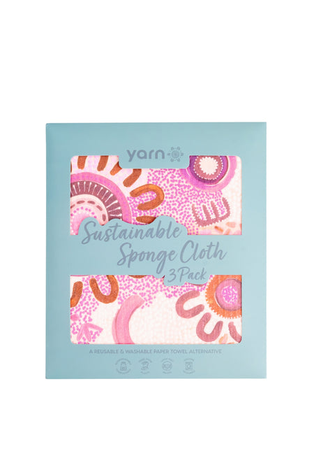 Djeran Sponge Dish Cloth (3 Pack)