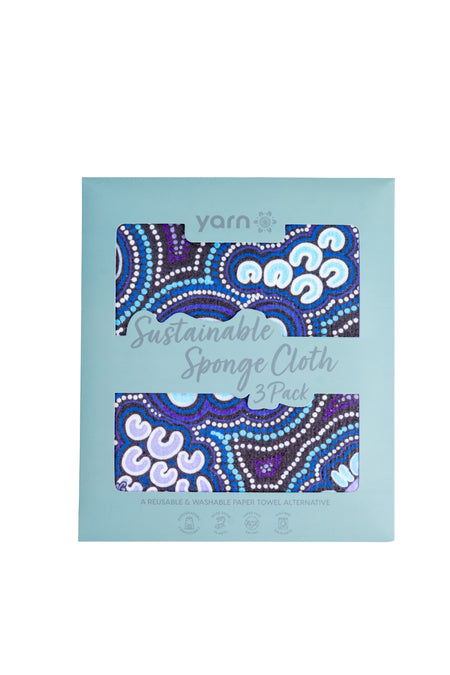Koorrookee 'Grandmother' Sponge Dish Cloth (3 Pack)
