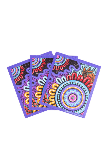 Celebration Sponge Dish Cloth (3 Pack)