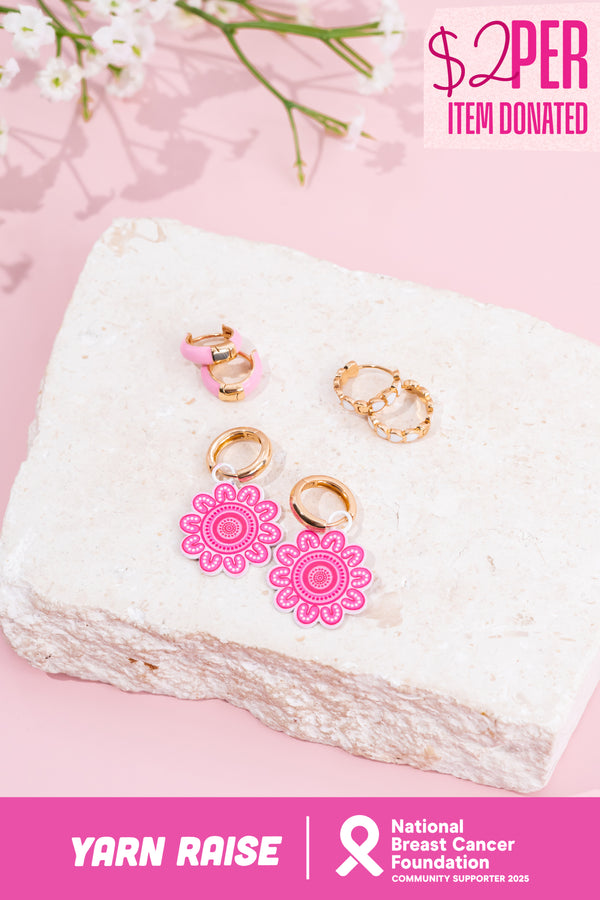 Sacred Women's Way Hoop Earrings