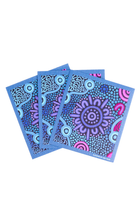 Flourish Sponge Dish Cloth (3 Pack)