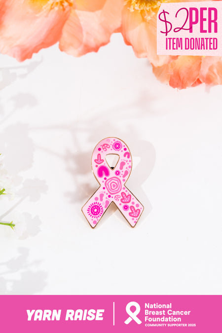 Sacred Women's Way Ribbon Lapel Pin