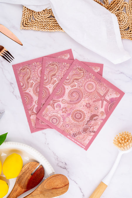 Salt & Soul Sponge Dish Cloth (3 Pack)