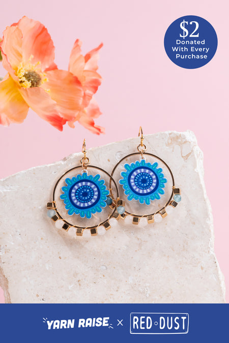 Together We Rise Beaded Earrings