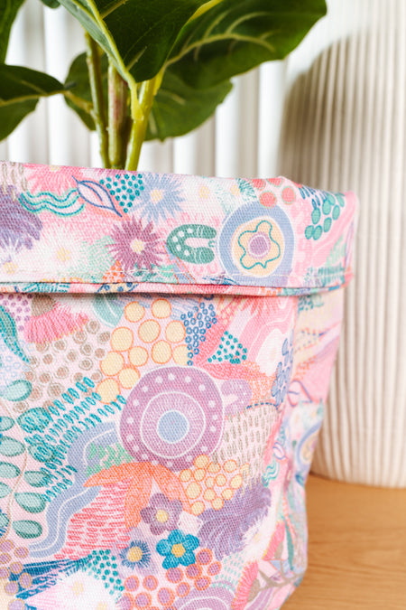 Flowers Along the River Plant Pot