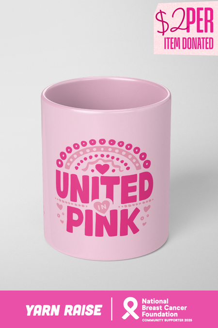 United In Pink Ceramic Coffee Mug