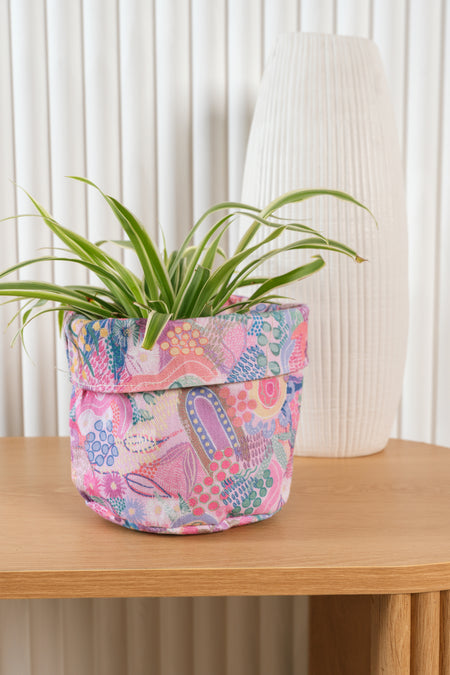 Flowers Along the River Plant Pot