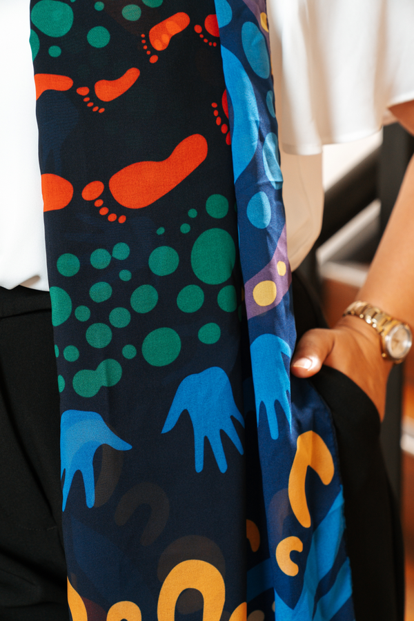 An Abundance Of Culture NAIDOC 2026 Rectangle Chiffon Scarf