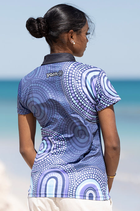 Our Future, Together Bamboo Essence Women's Fitted Polo Shirt