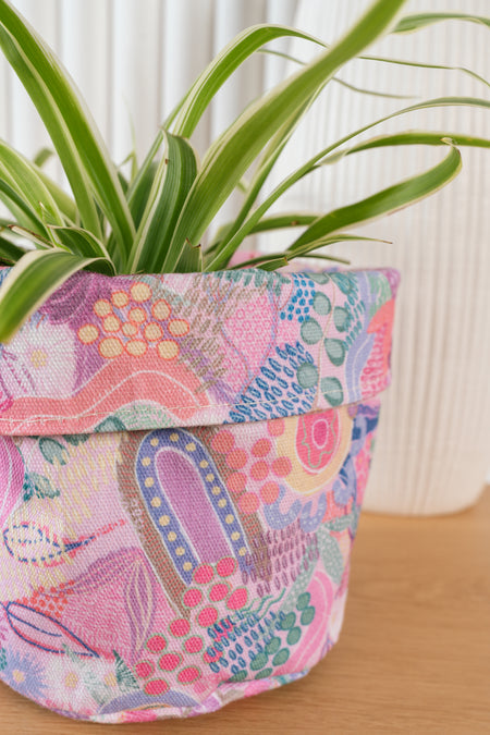 Flowers Along the River Plant Pot