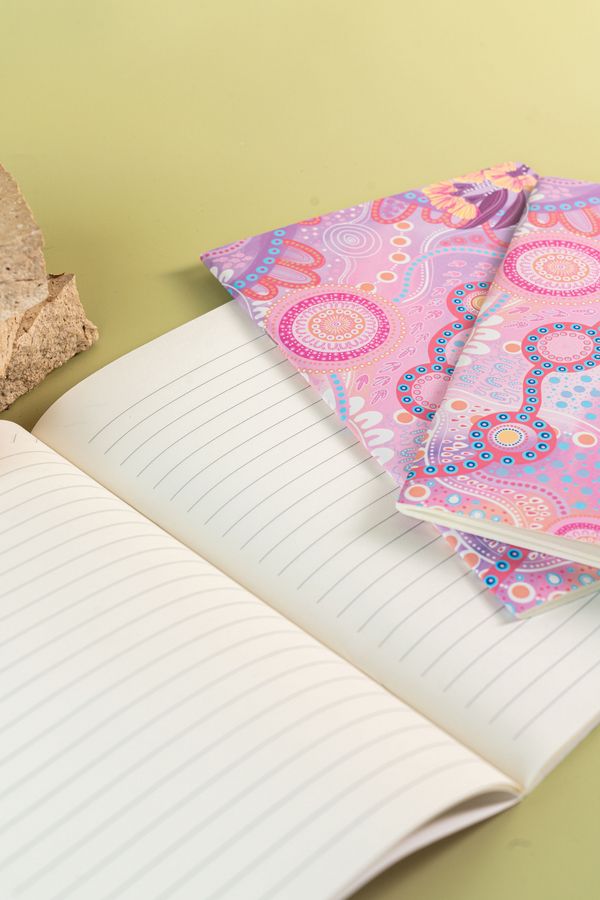 Paths That Brought Us Here NAIDOC 2026 A5 Notebook Bundle (3 Pack)