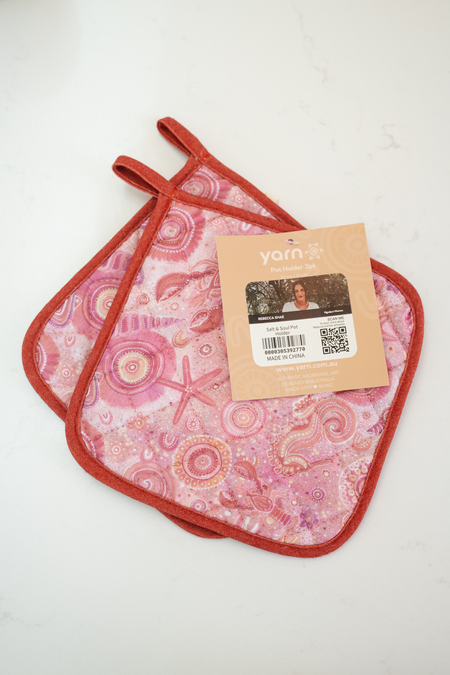 Salt & Soul Poly Cotton Pot Holder (2 Pack)