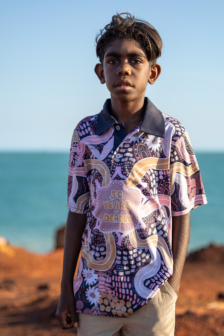 Still Deadly NAIDOC 2026 Kids Polo Shirt