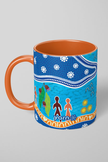 Built On Strong Shoulders NAIDOC 2026 Ceramic Coffee Mug