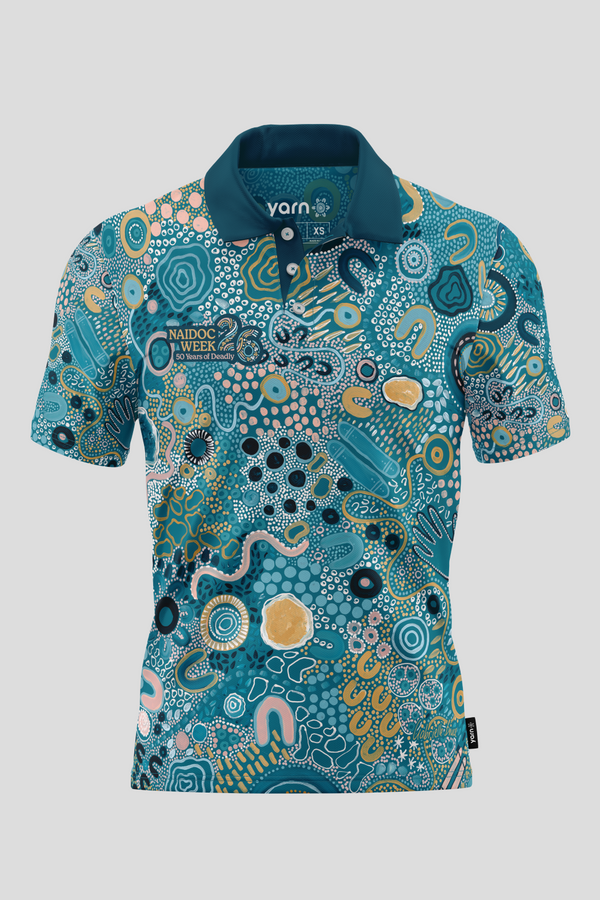 Moorditj Koorliny (Strong Journey) NAIDOC 2026 Unisex Polo Shirt