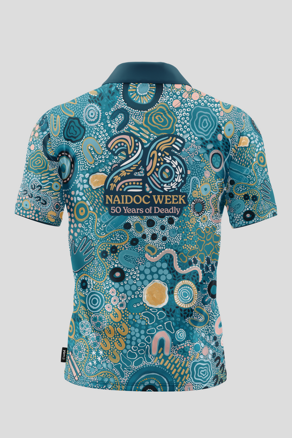 Moorditj Koorliny (Strong Journey) NAIDOC 2026 Unisex Polo Shirt