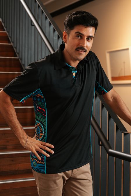 An Abundance Of Culture Bamboo (Simpson) Unisex Polo Shirt