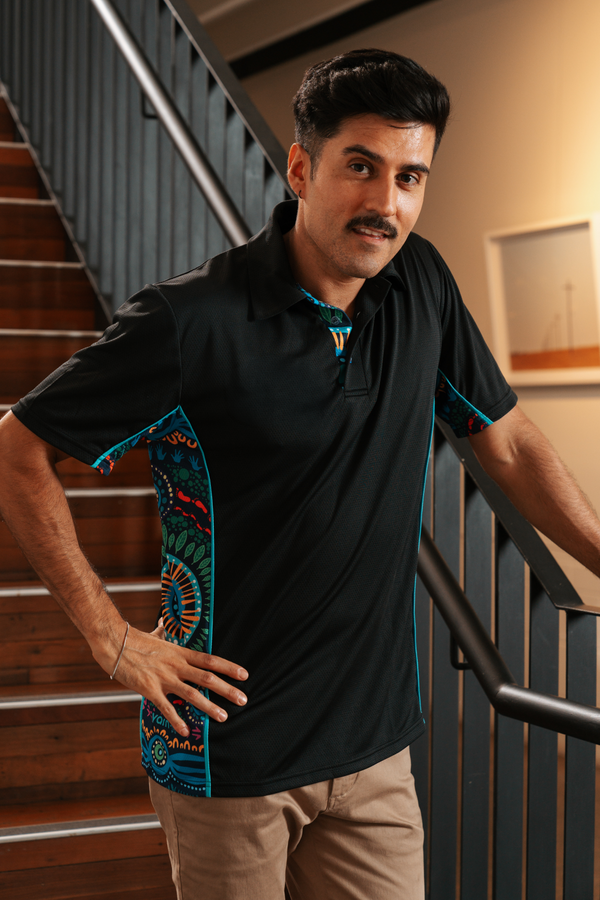 An Abundance Of Culture NAIDOC 2026 Bamboo (Simpson) Unisex Polo Shirt