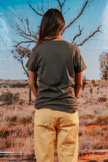 (Bulk) Australia NAIDOC Week 2026 Charcoal Cotton Everyday Women's T-Shirt