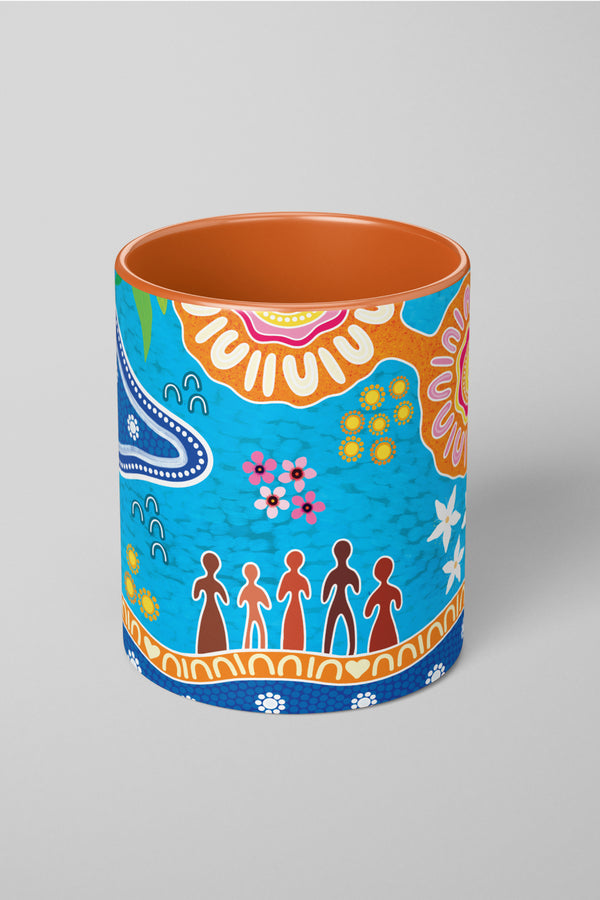 Built On Strong Shoulders NAIDOC 2026 Ceramic Coffee Mug