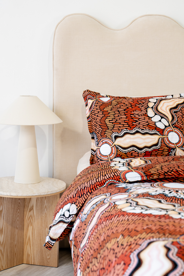 Freshwater Saltwater Linen Blend Quilt Cover Set