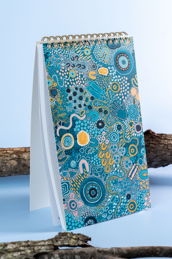 Moorditj Koorliny (Strong Journey) NAIDOC 2026 Spiral Notepad