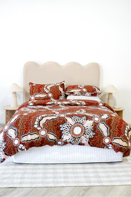 Freshwater Saltwater Linen Blend Quilt Cover Set