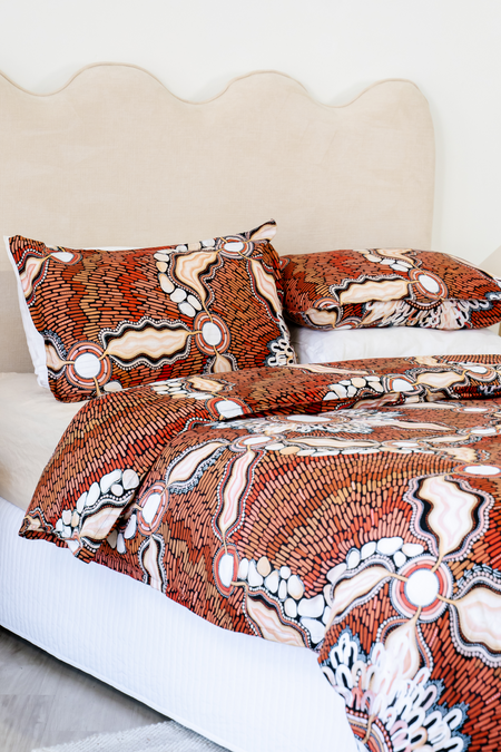 Freshwater Saltwater Linen Blend Quilt Cover Set