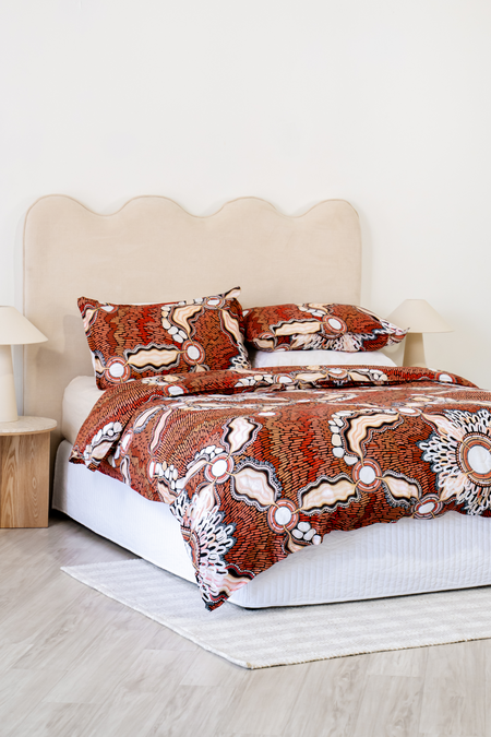 Freshwater Saltwater Linen Blend Quilt Cover Set